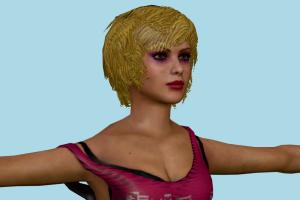 Dahlia Mason Young Silent-Hill, woman, female, girl, people, human, xna, characters, rigged